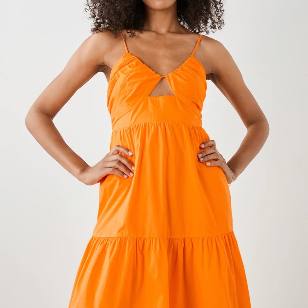 Rails Orange Dress